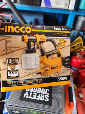 Ingco Electrical Spray Gun 550w ( ኢንኮ ቀለም መግቢያ)