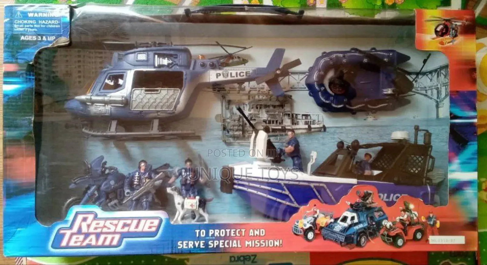 Rescue Team Police Adventure Set