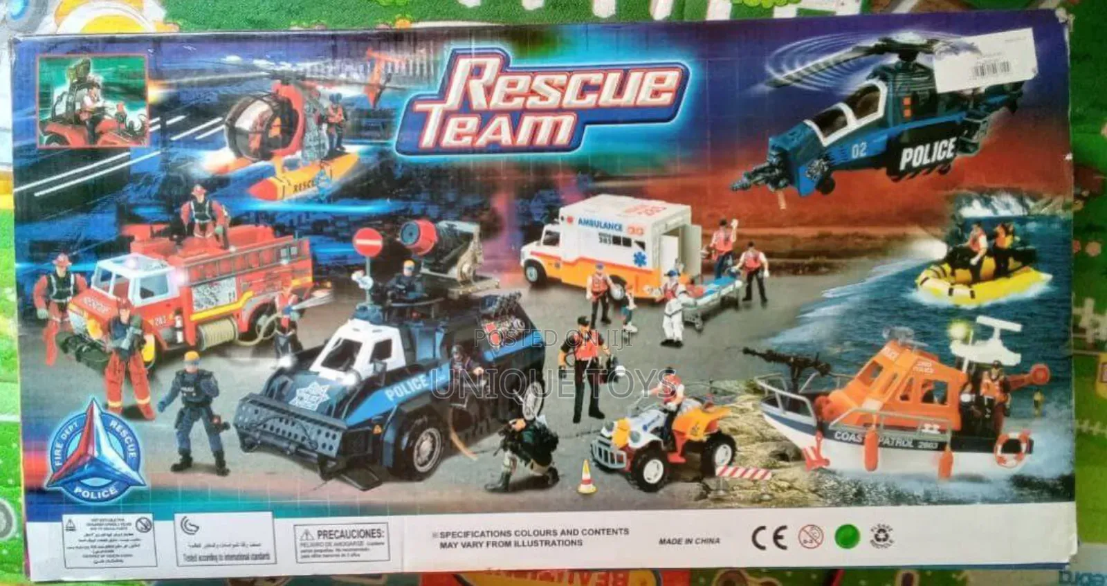 Rescue Team Police Adventure Set