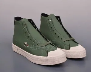 Lacoste Gripshot Mid ‘Olive/White’ Shoes