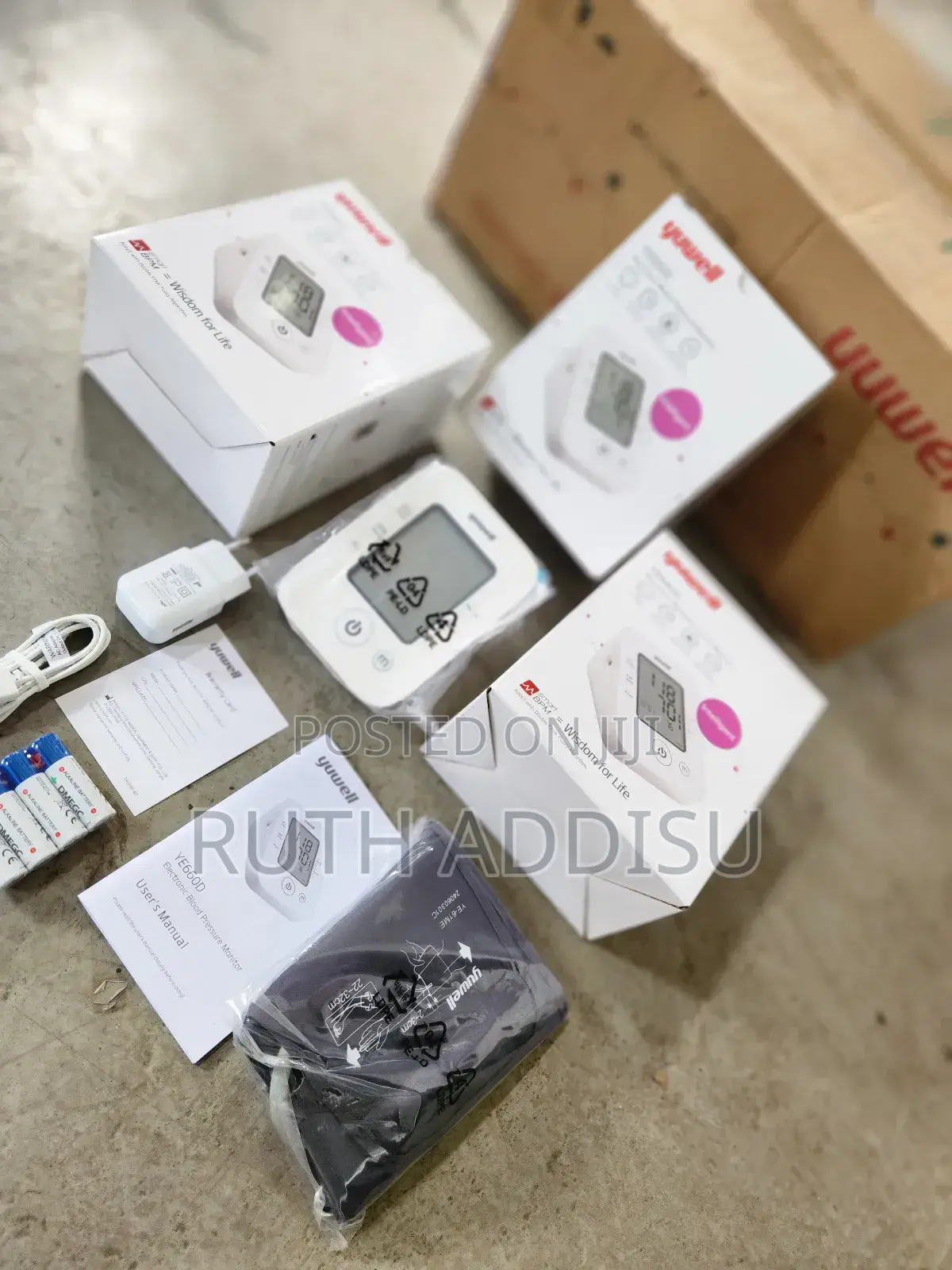 Digital Blood Pressuer Monitor前天yuwell Medical Bp Monitor