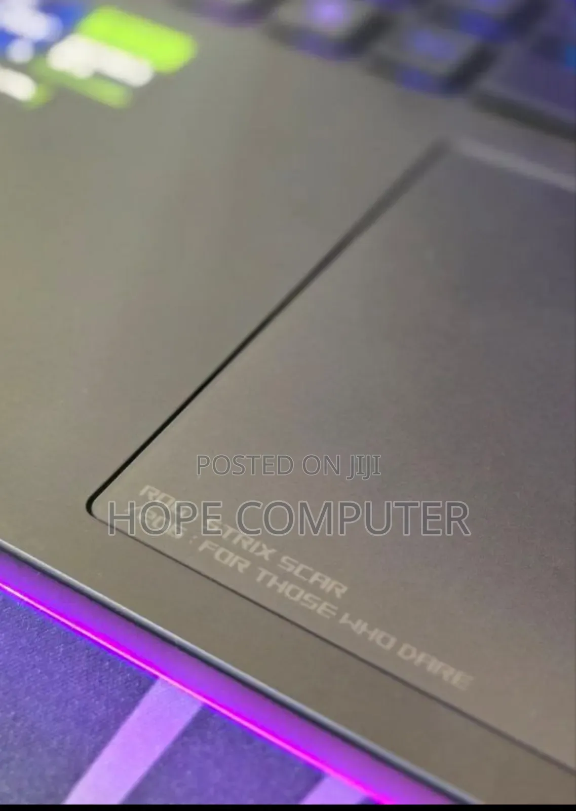 New Laptop Asus ROG Strix SCAR 15 32GB Intel Core I7 SSD 1T