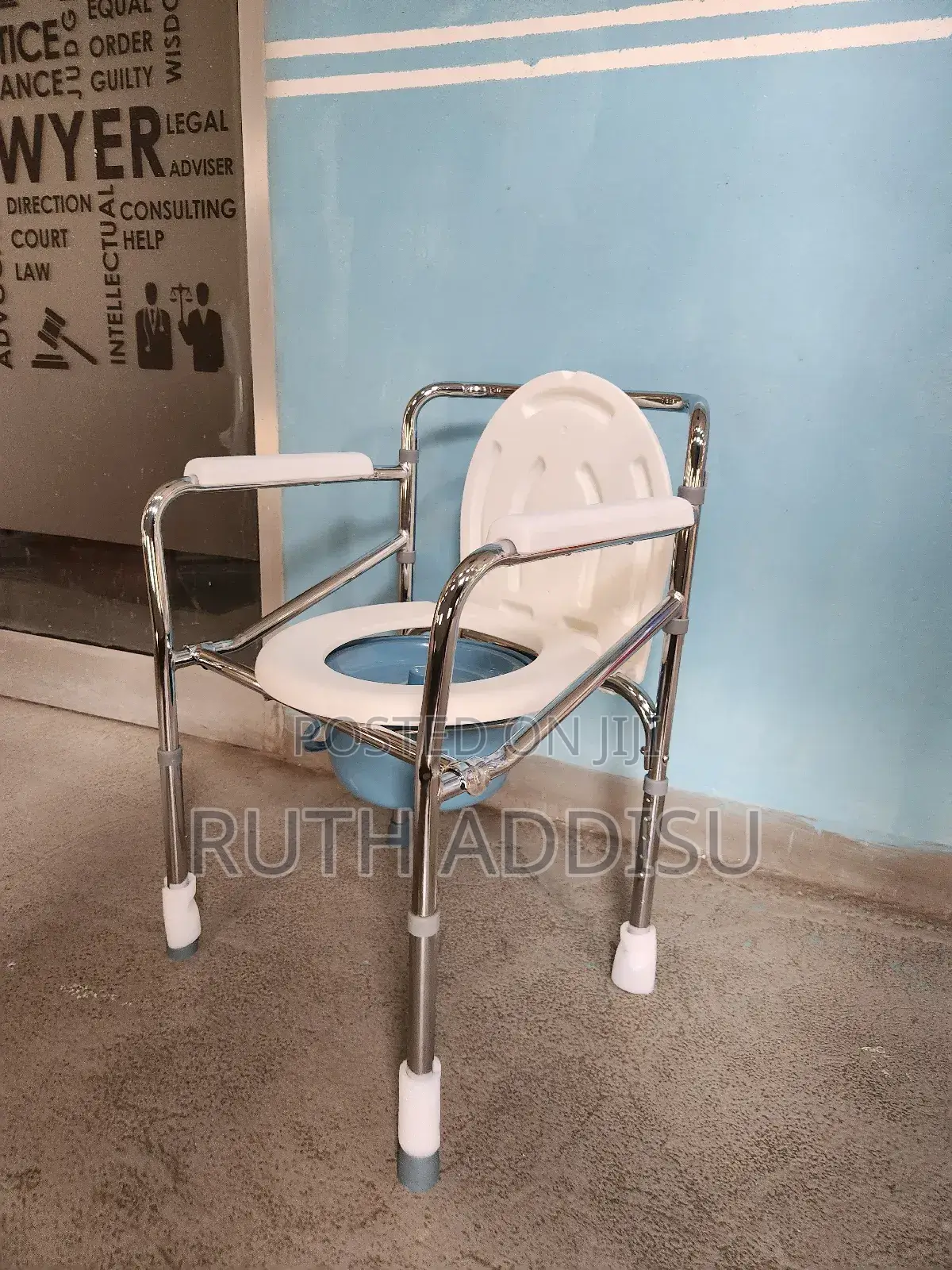 Commode Chair吃了toilet Chair滿地poty Chair Almunium Stainless