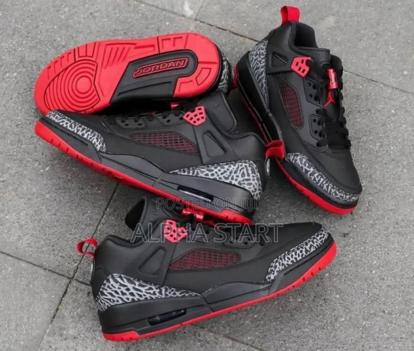 Air Jordan Spizike Low ‘Bred’ Men’S Shoes