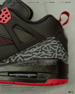 Air Jordan Spizike Low ‘Bred’ Men’S Shoes