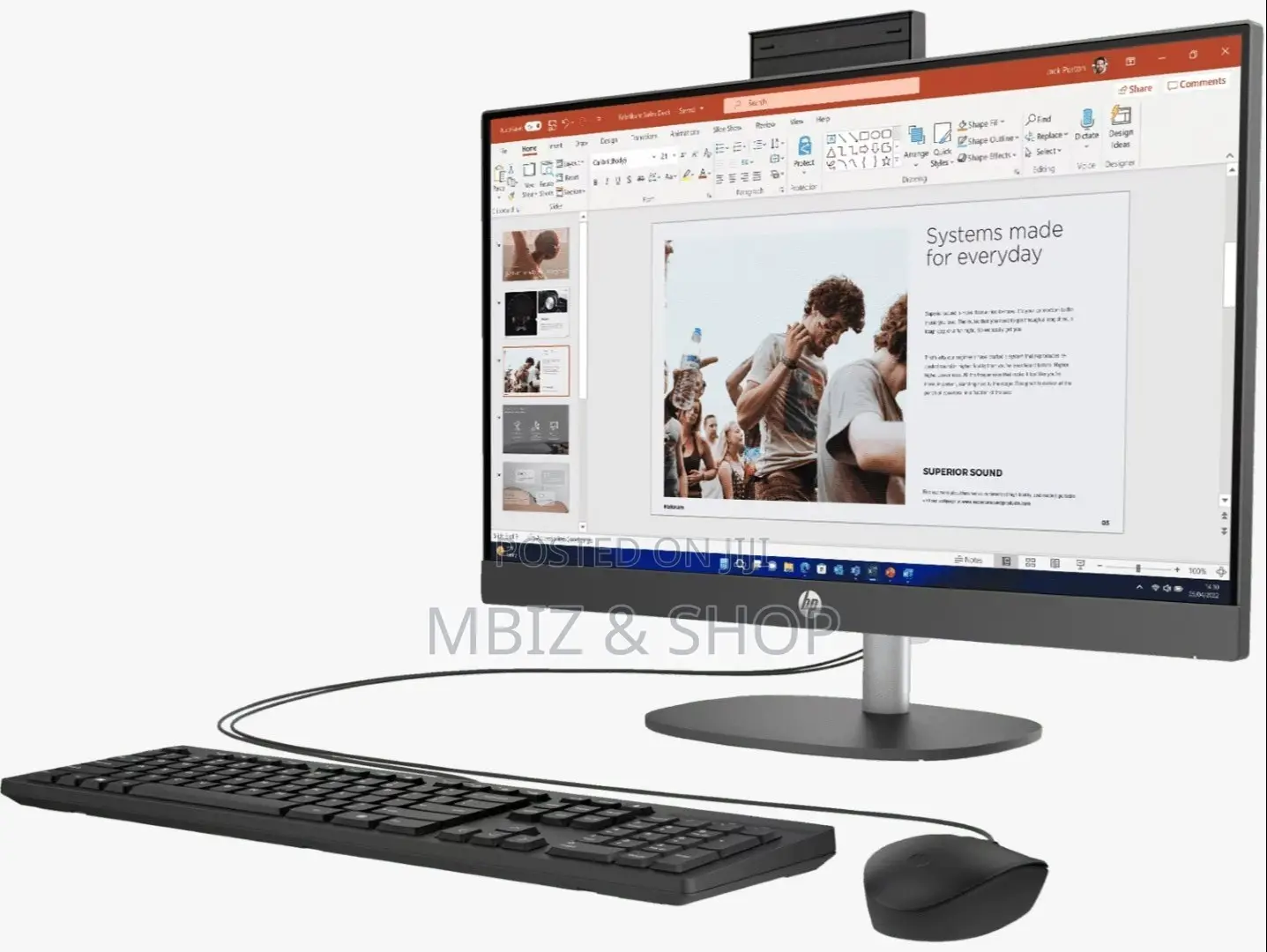 New Desktop Computer HP 200 G4 All-in-One 16GB Intel Core I7 SSD 1T