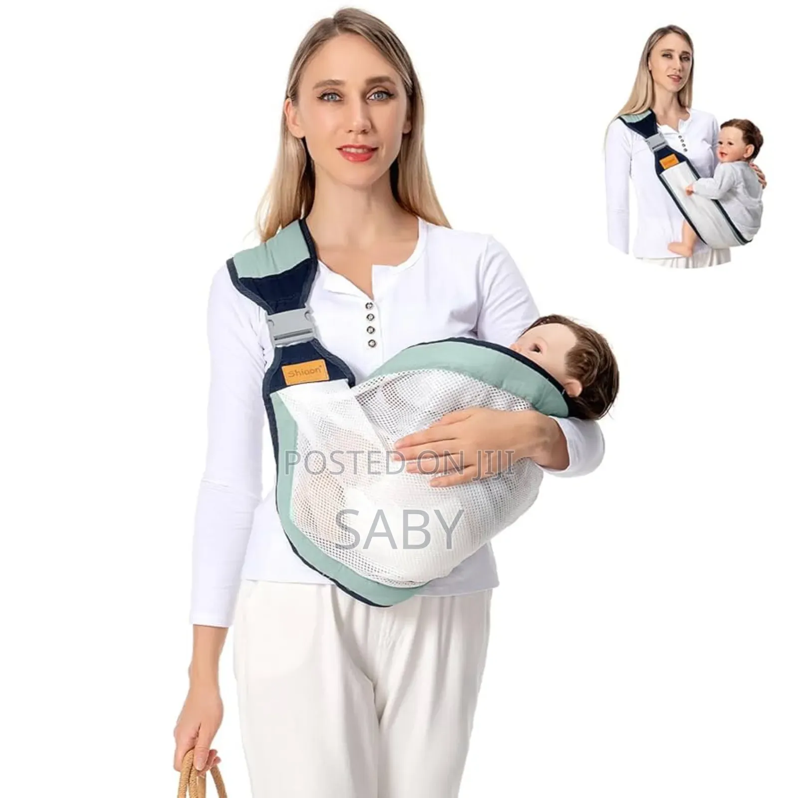 Baby Carrier Wrap (ቀለል ያለ ማዘያ) Multifunctional Baby Sling
