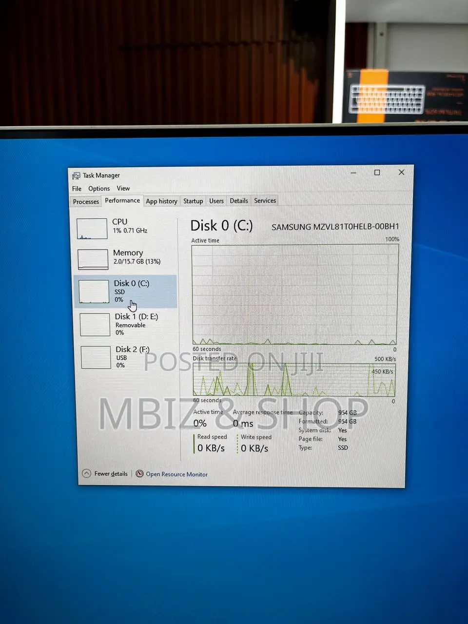 New Desktop Computer HP 200 G4 All-in-One 16GB Intel Core I7 SSD 1T