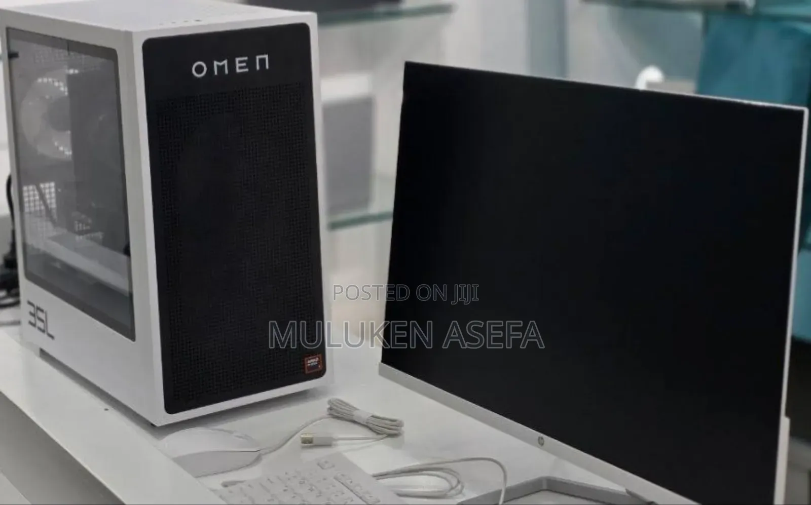 New Desktop Computer HP Omen 30L 32GB AMD Ryzen 7 SSD 1T