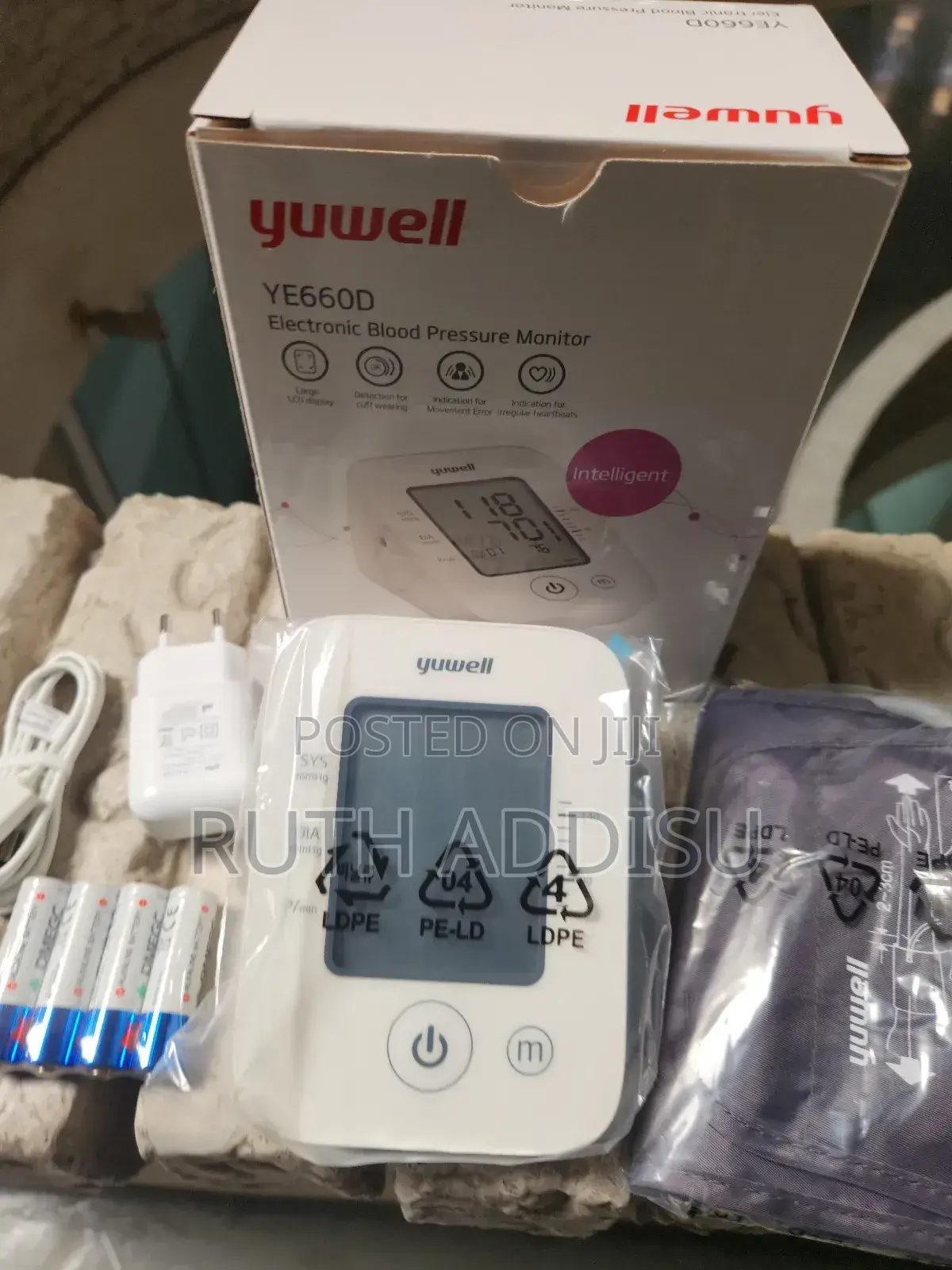 Digital Blood Pressuer半個bp Monitor New吃過digital Bp Monitor