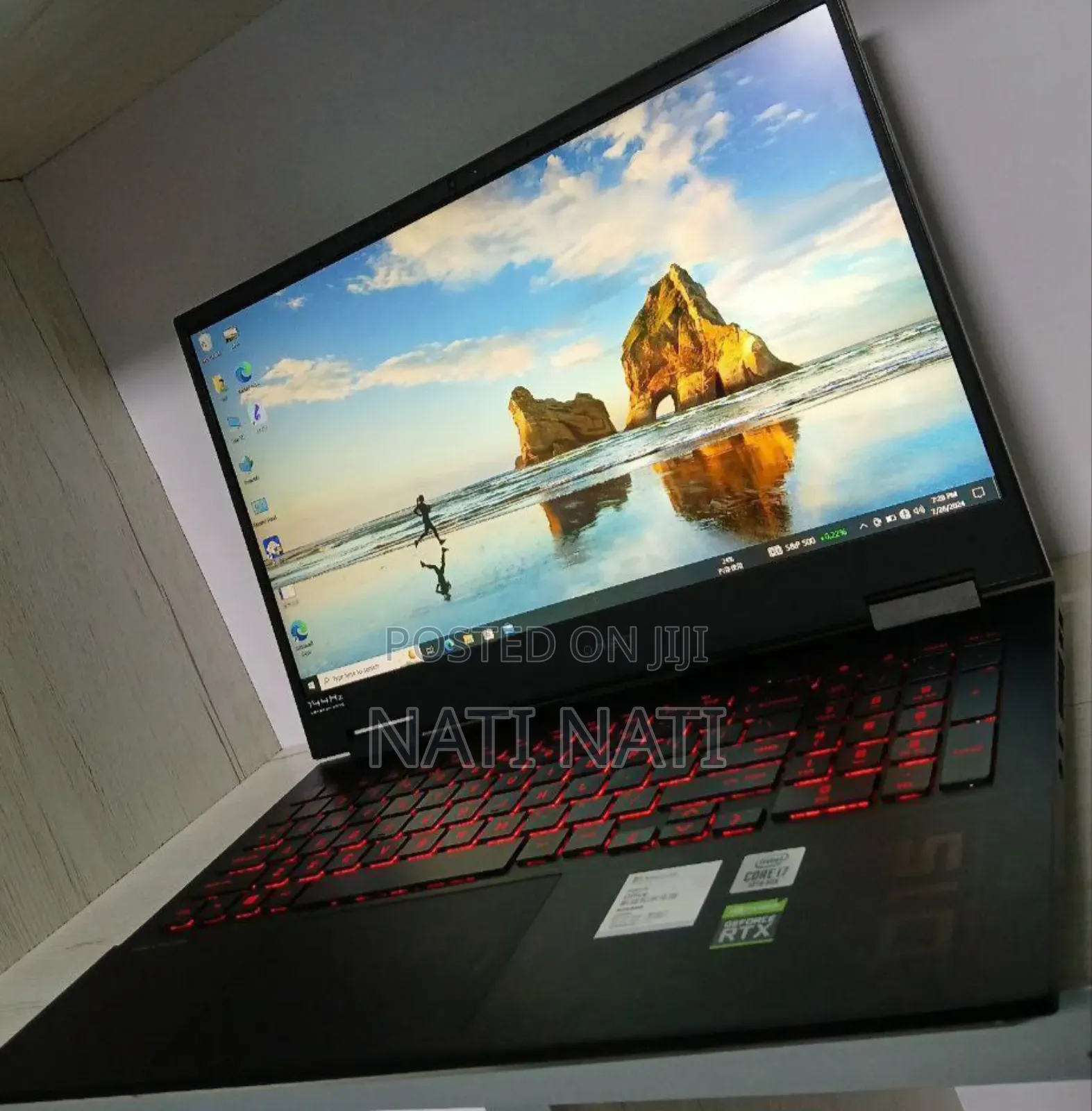 New Laptop HP Omen 15 16GB Intel Core I7 SSD 1T