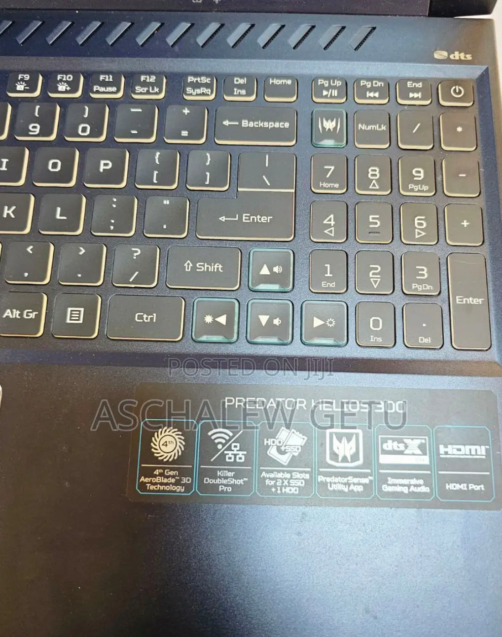 New Laptop Acer Predator Helios 300 16GB Intel Core I7 SSD 512GB