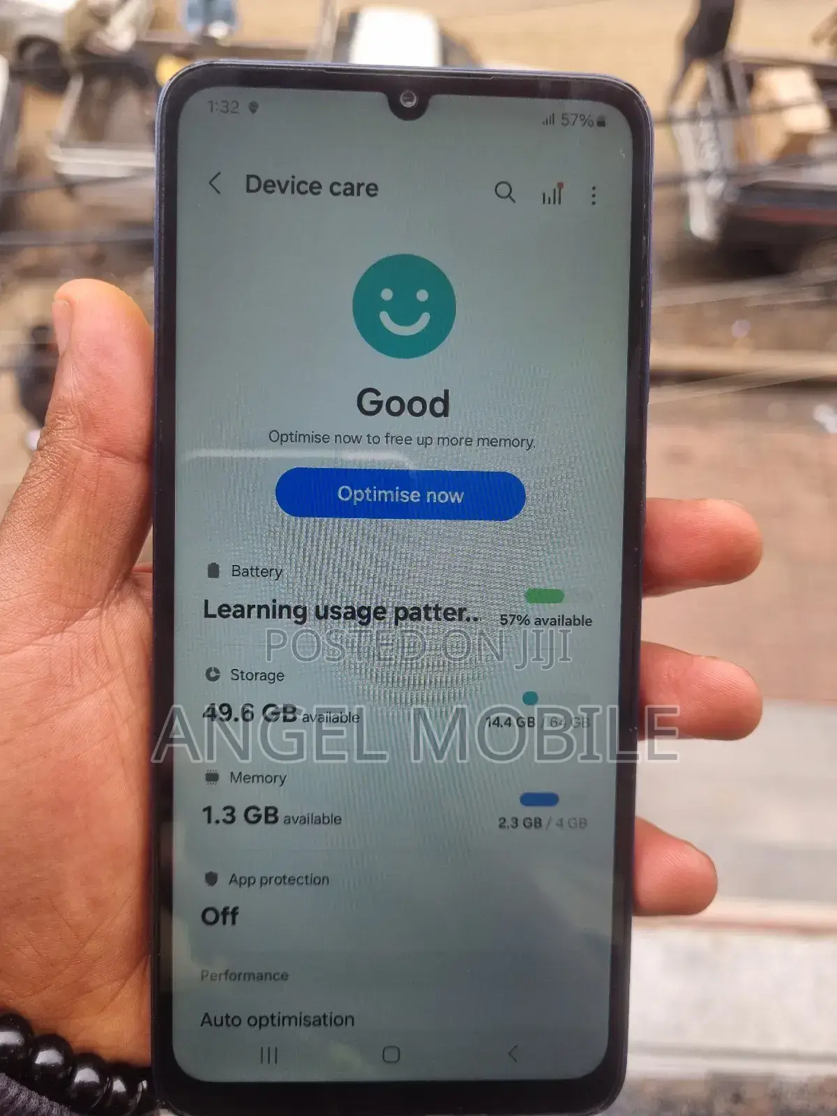 Samsung Galaxy F04 64 GB Blue