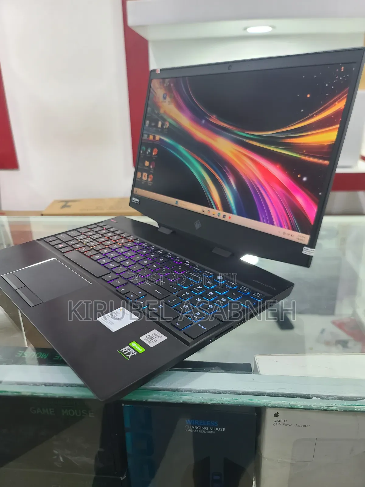 New Laptop HP Omen 15 16GB Intel Core I7 SSD 512GB