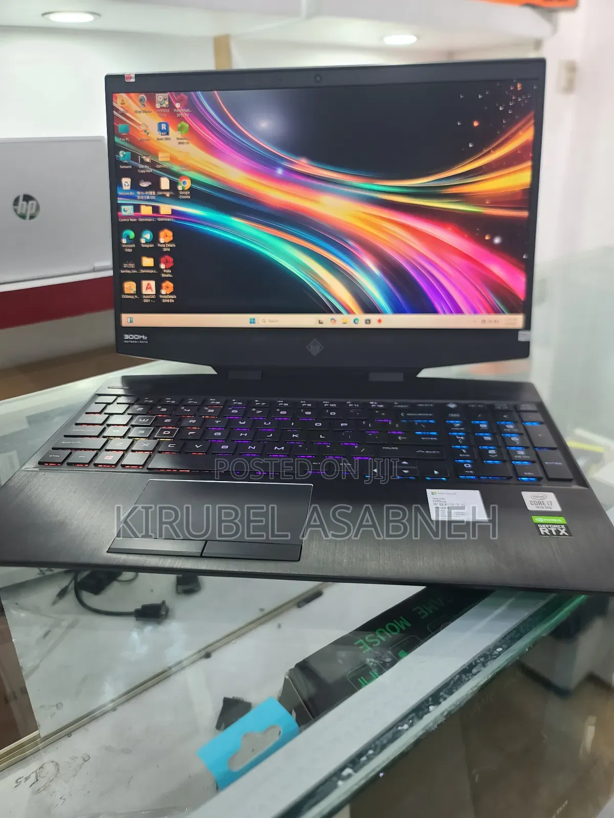 New Laptop HP Omen 15 16GB Intel Core I7 SSD 512GB