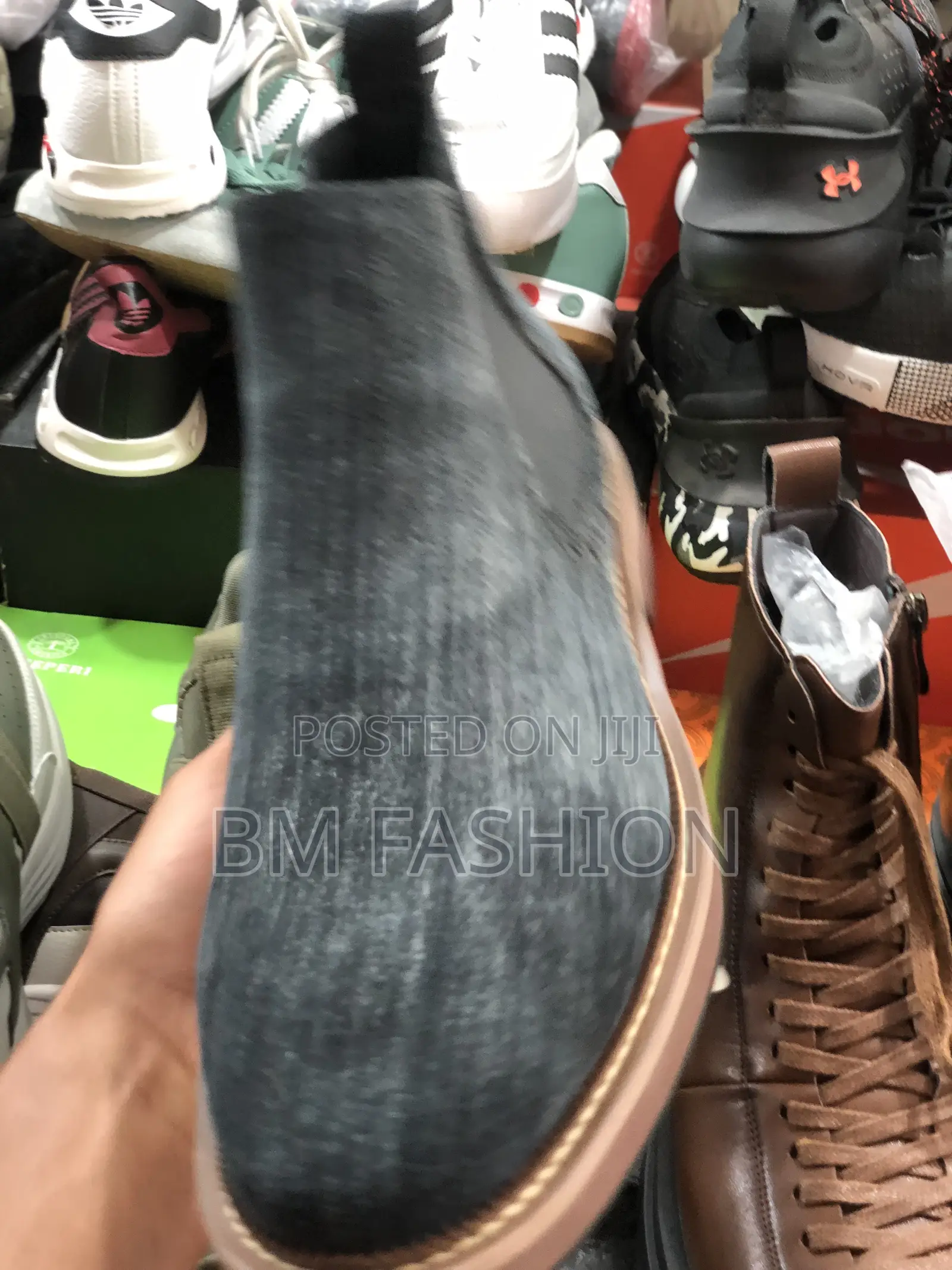 Quality Men’S Suede Boots Blue Black