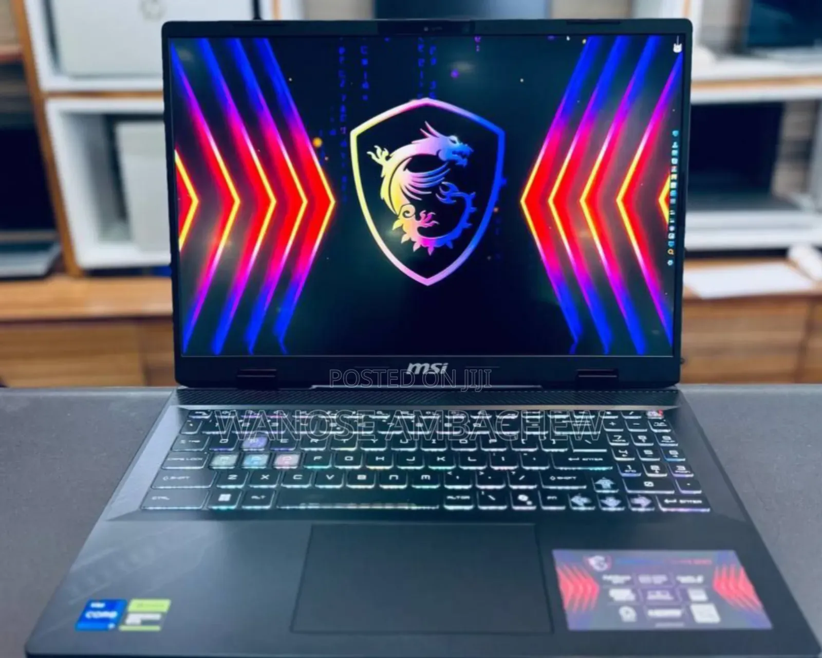 New Laptop MSI Crosshair 15 16GB Intel Core I7 SSD 1T