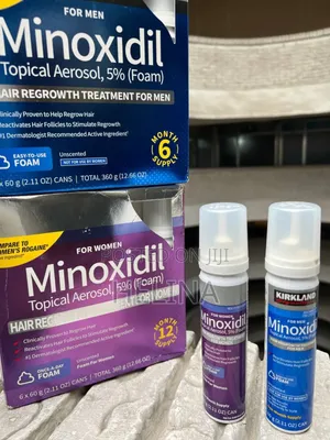 The Original Foam Minoxidil for Men Women 5%: For Baby Hair