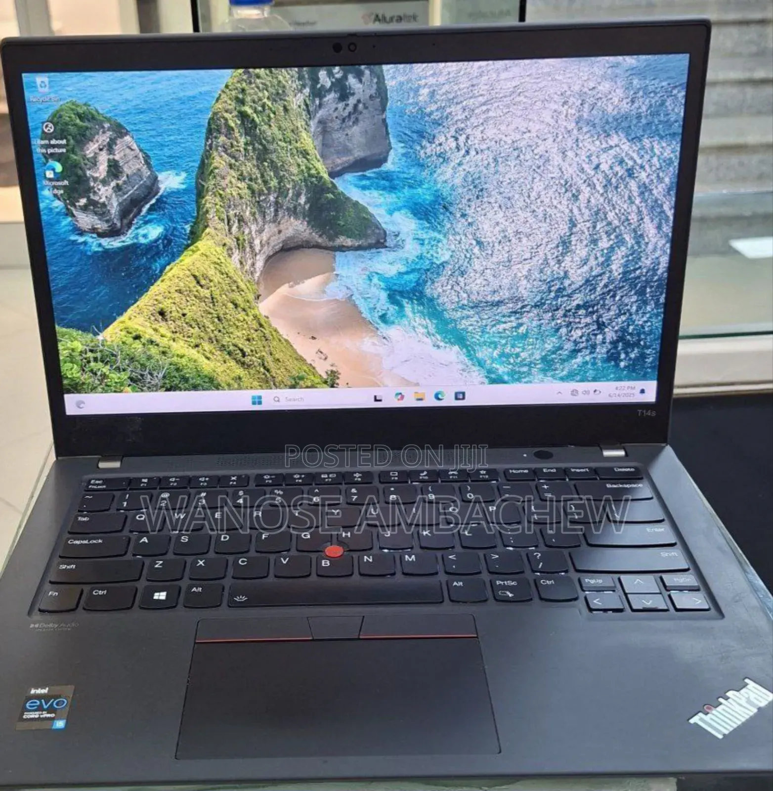 New Laptop Lenovo ThinkPad T14 16GB Intel Core I5 SSD 512GB