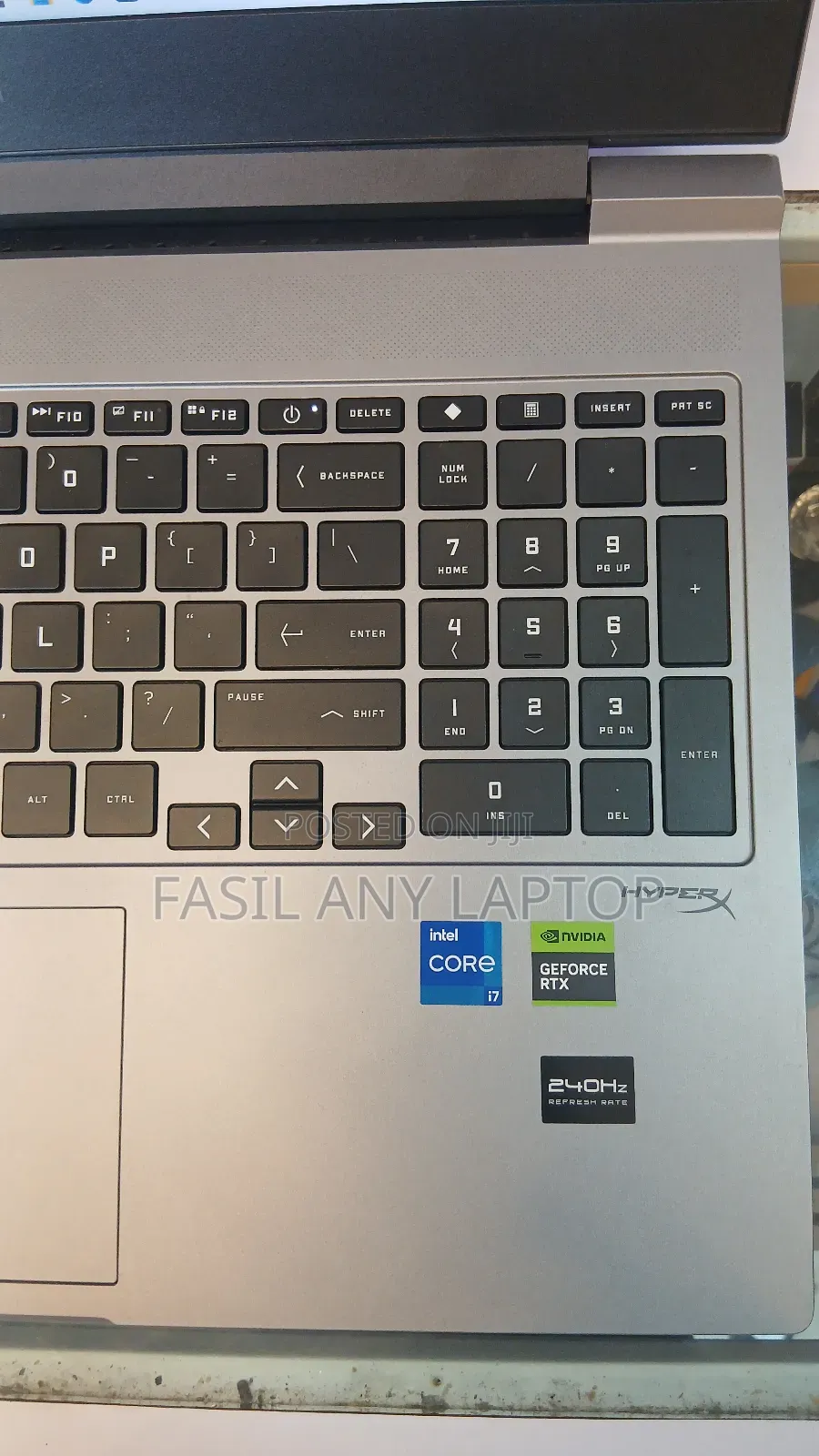 New Laptop HP Omen 17 8GB Intel Core I7 SSD 1T