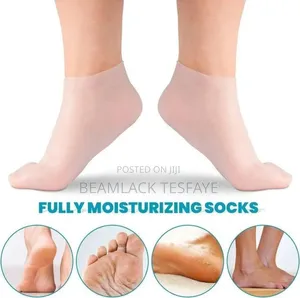 Photo - Silicone Gel Moisturizing Socks
