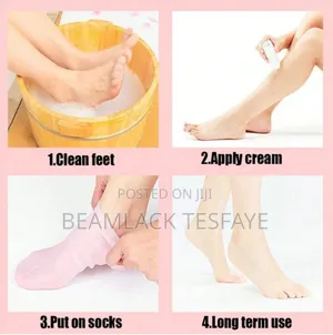 Silicone Gel Moisturizing Socks