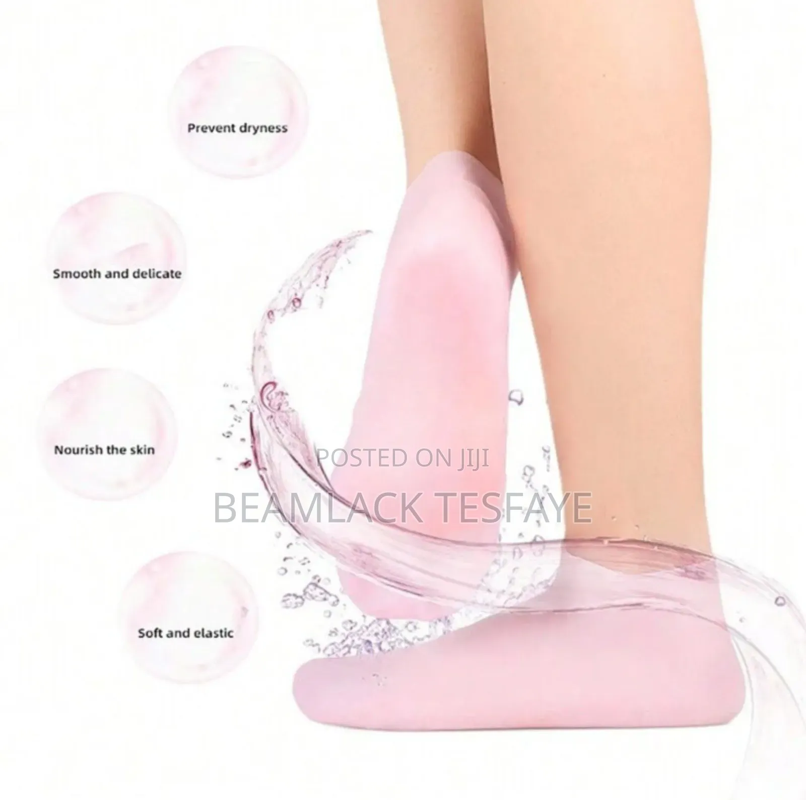 Silicone Gel Moisturizing Socks