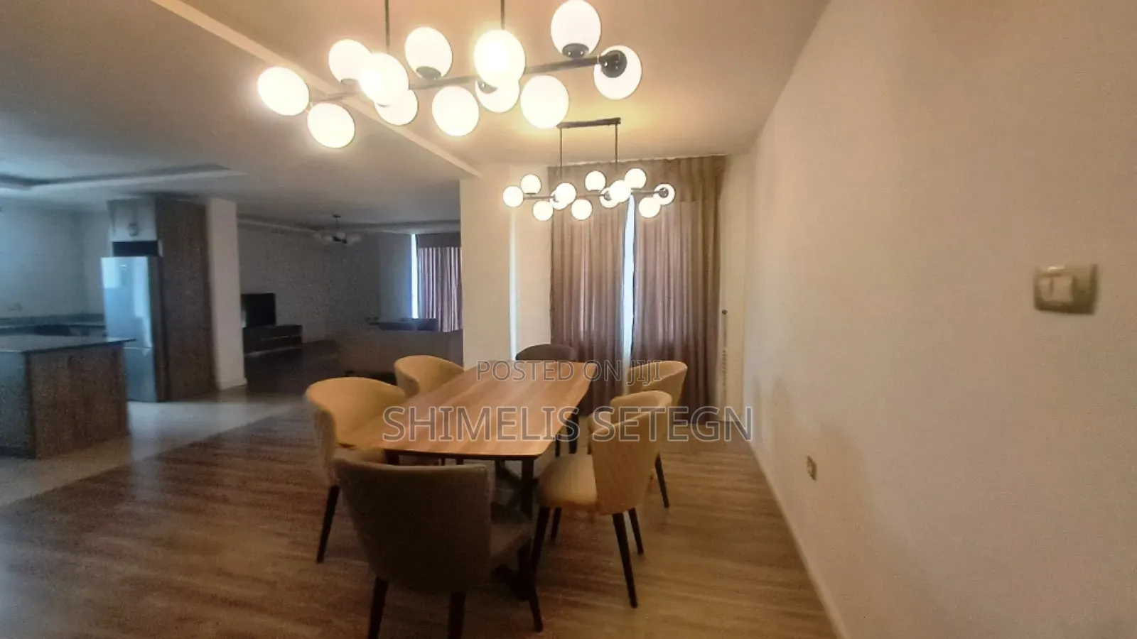 Furnished 3bdrm Apartment in Yeka for rent