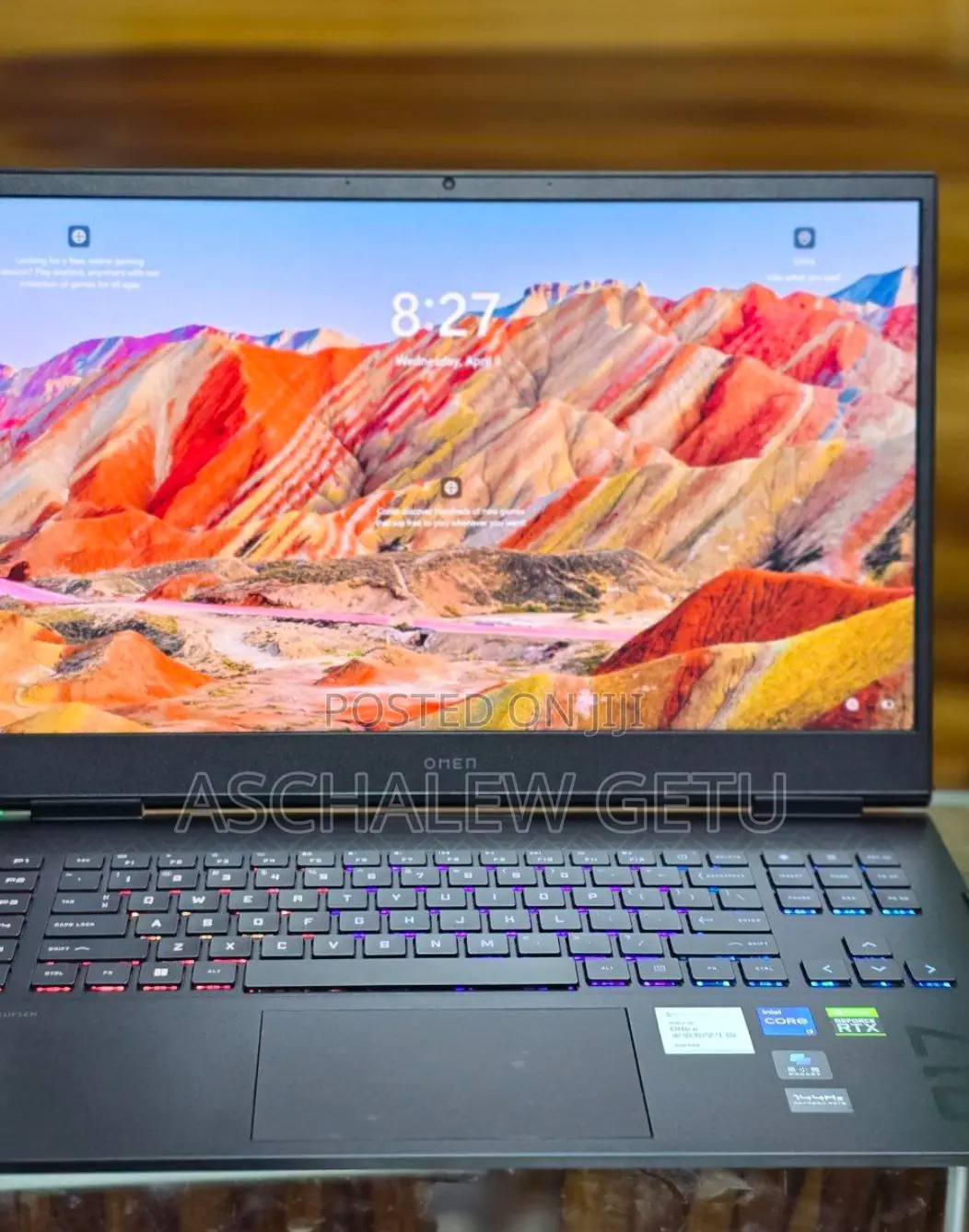 New Laptop HP Omen 15 16GB Intel Core I7 SSD 512GB