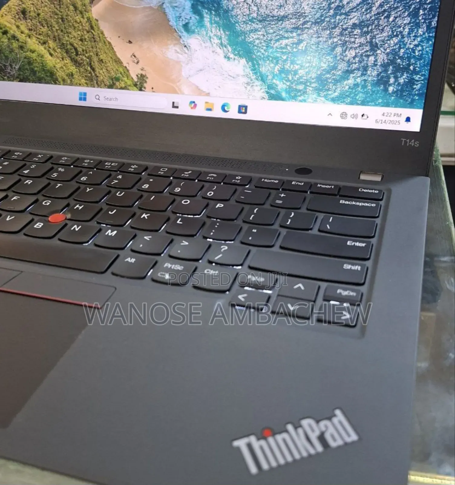 New Laptop Lenovo ThinkPad T14 16GB Intel Core I5 SSD 512GB