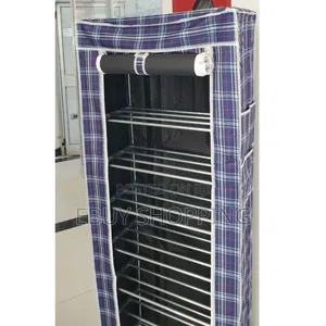 Photo - **Premium Stainless Steel Shoes Rack – Holds 27 Pairs |
