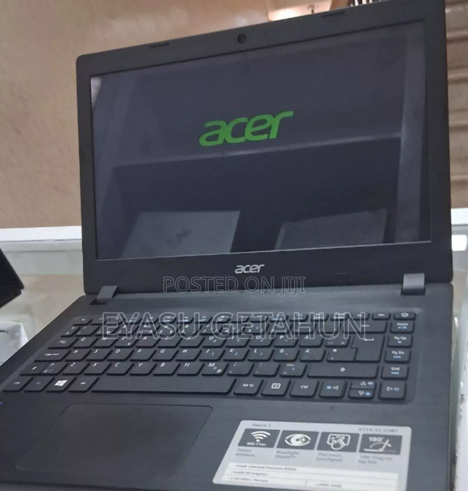 New Laptop Acer Aspire 1 A114-31 4GB Intel Core I7 SSD 60GB