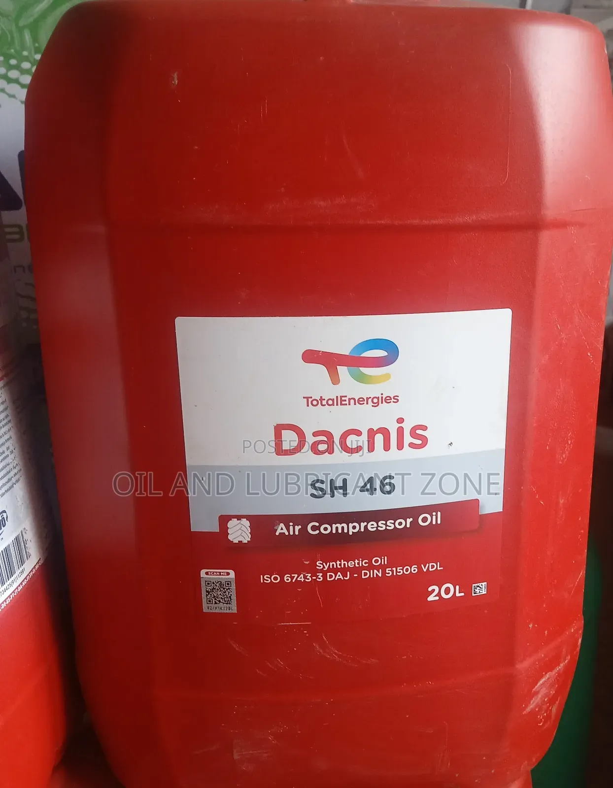 Dacnis Sh 46 Compressor Oil