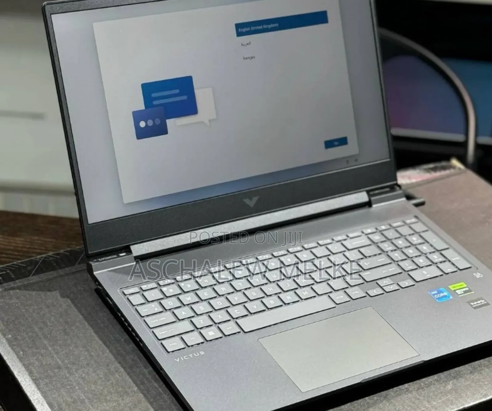 New Laptop HP Victus 16 16GB Intel Core I7 SSD 1T