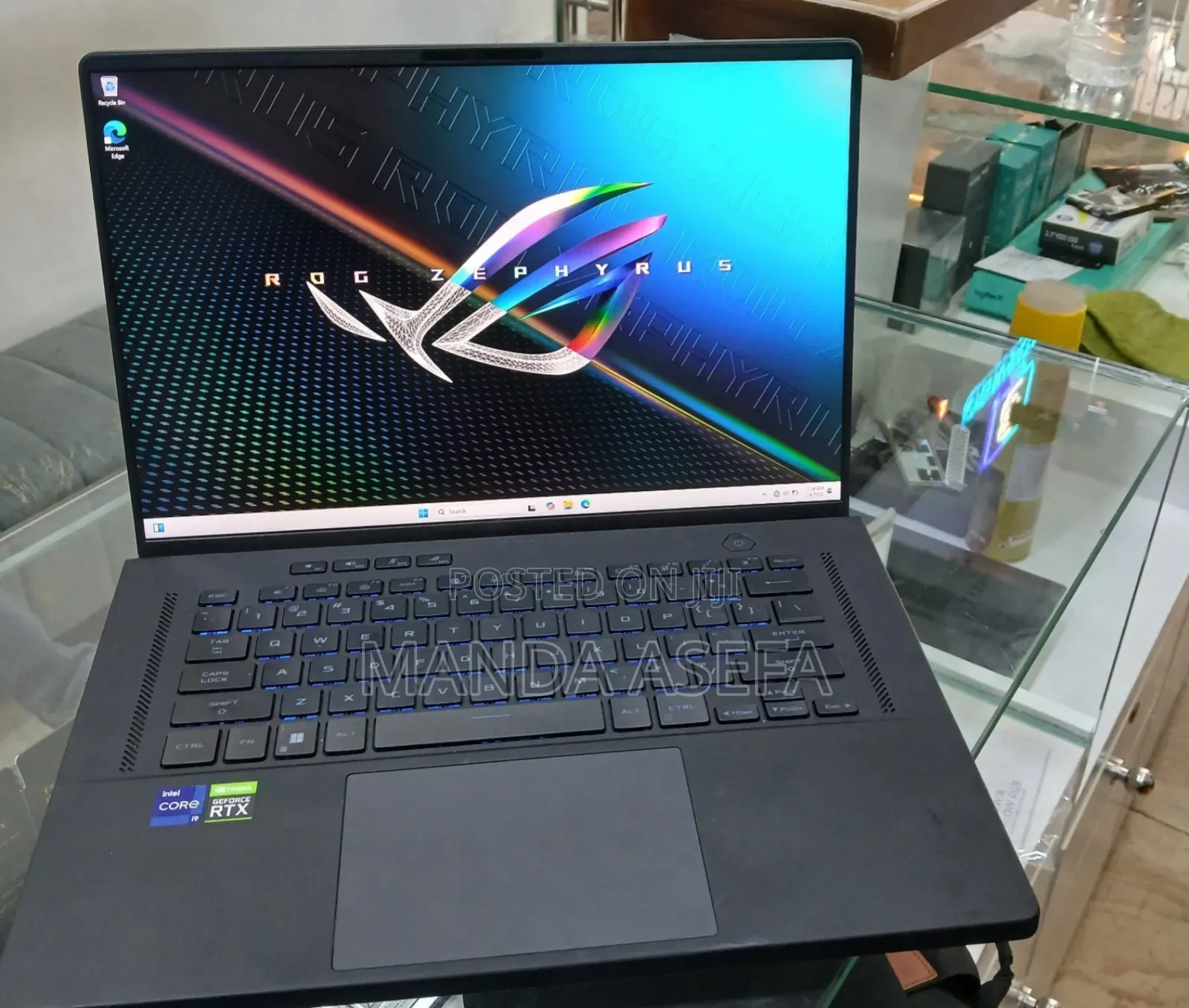 New Laptop Asus ROG Zephyrus G15 16GB Intel Core I9 SSD 1T