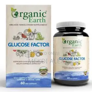 Photo - Organic Earth Glucose Factor – 60 Veg Capsules