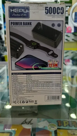 Hepu Hp-255 Power Bank 50000mah