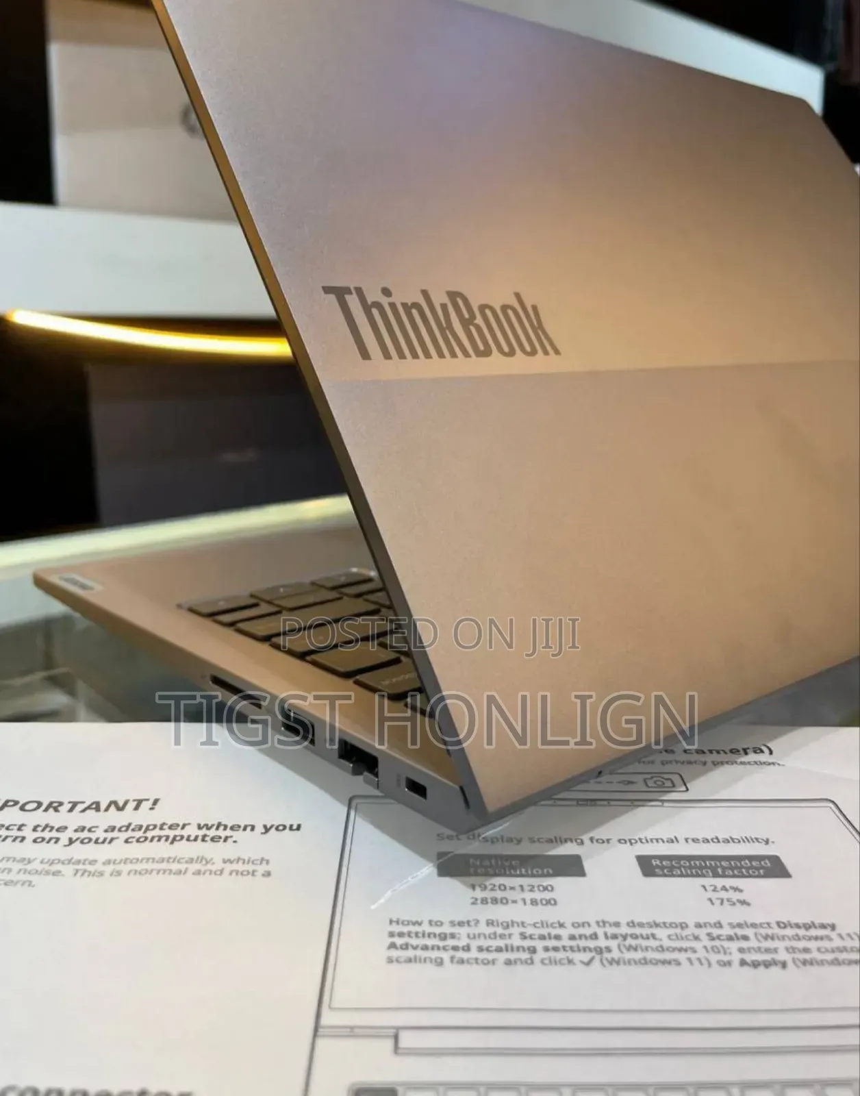 New Laptop Lenovo ThinkBook 15 24GB Intel Core Ultra 7 SSD 512GB
