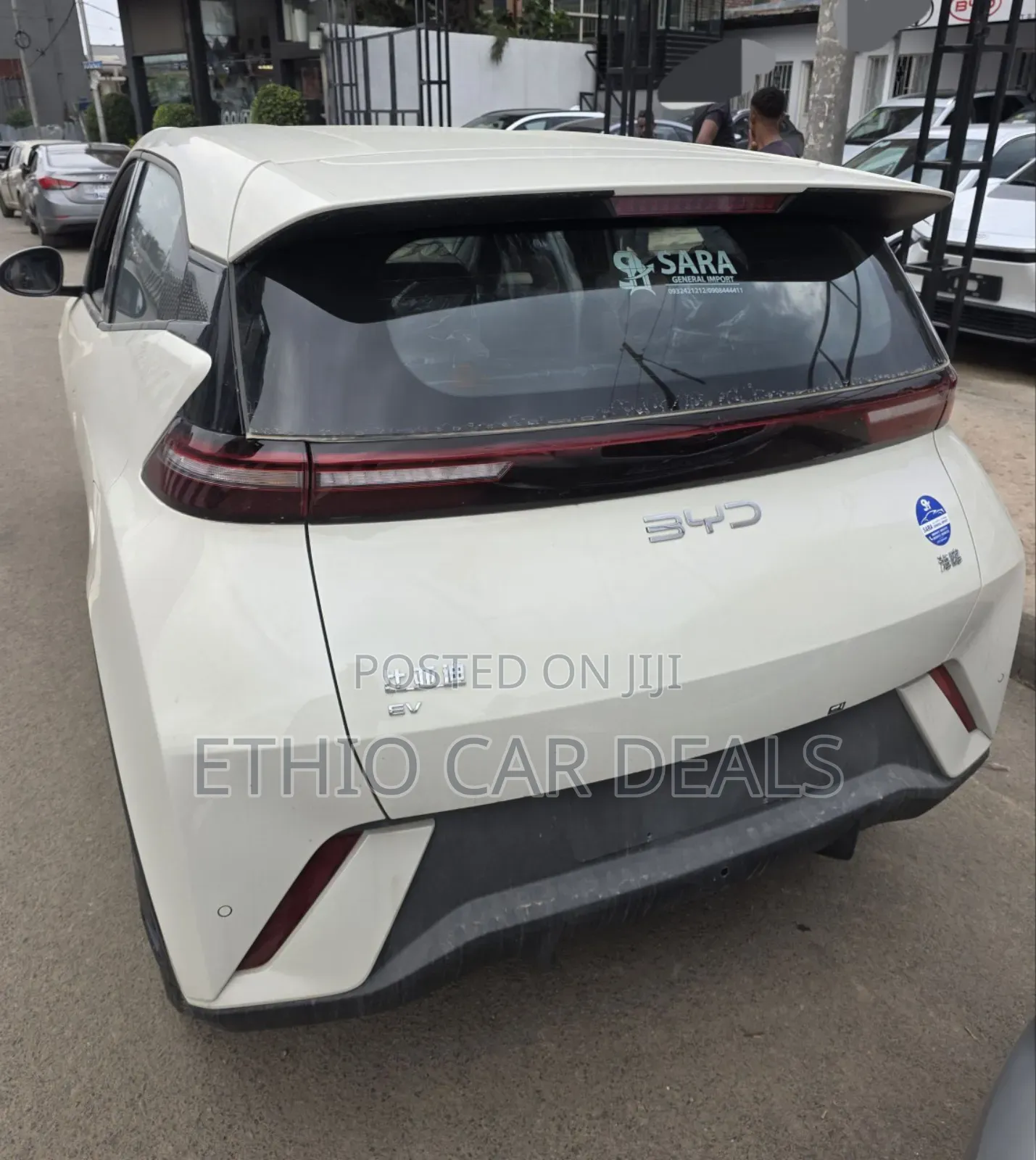 New BYD Seagull 2025 White