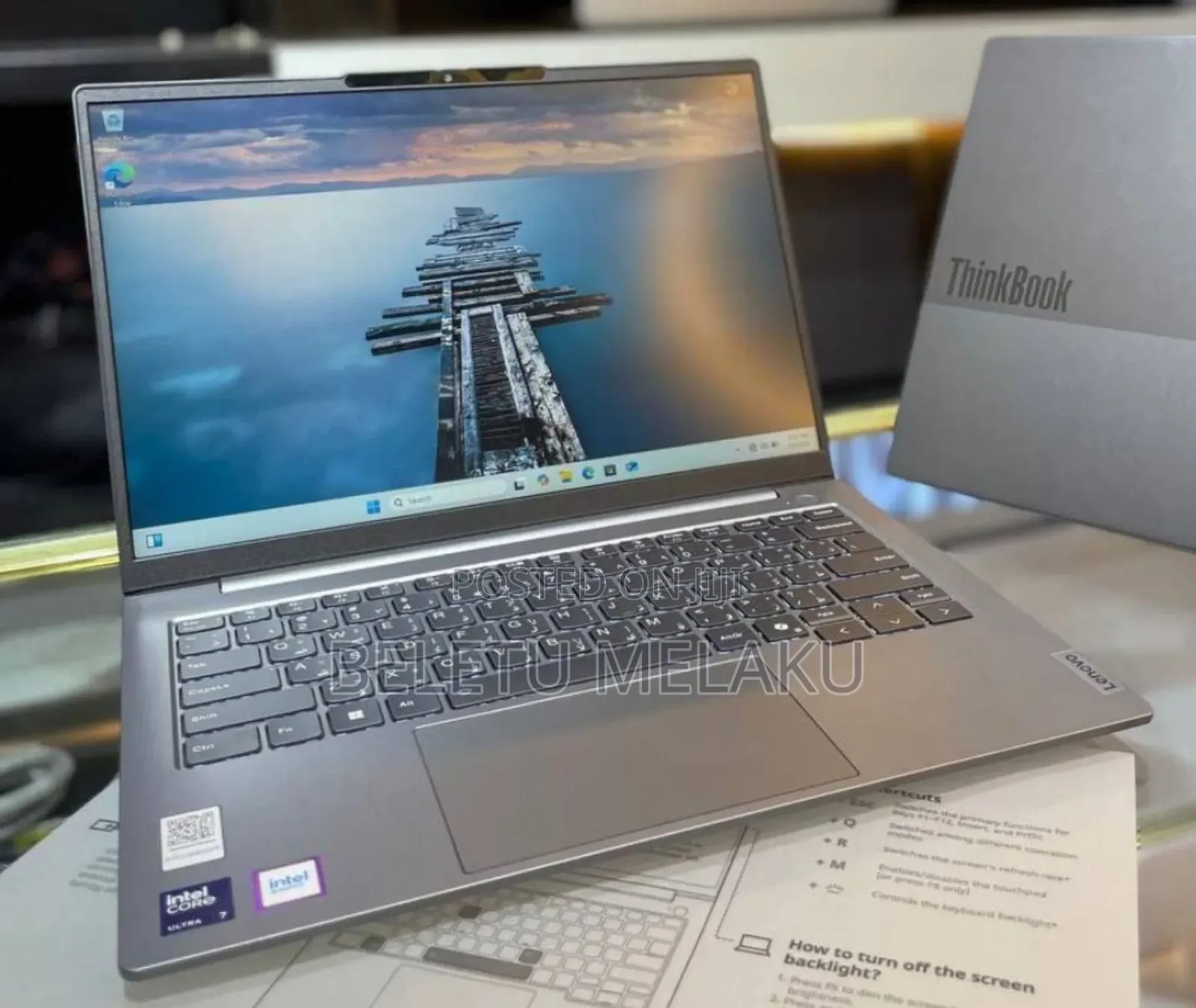 New Laptop Lenovo Thinkbook 14 24GB Intel Core Ultra 7 SSD 512GB