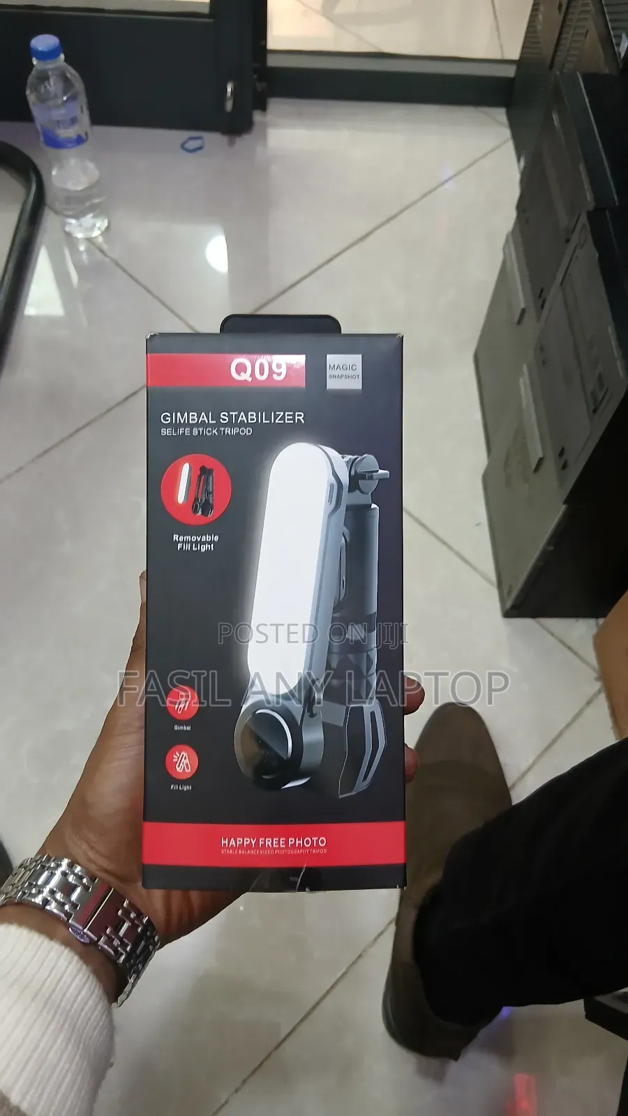 Selfie Stick Tripod With Led Light