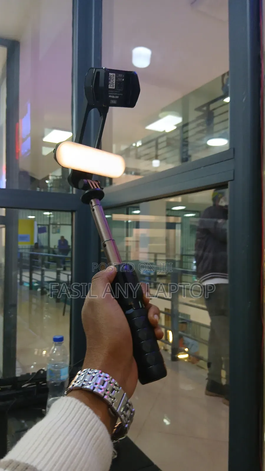 Selfie Stick Tripod With Led Light
