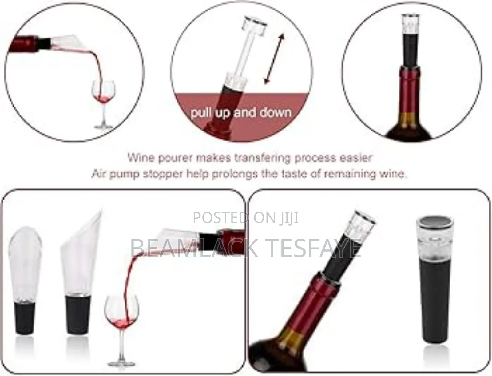 Serve Preserve Wine Ware Set