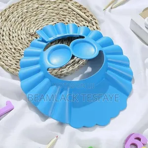 የጆሮ መሸፈኛ ያለው Baby Shower Cap