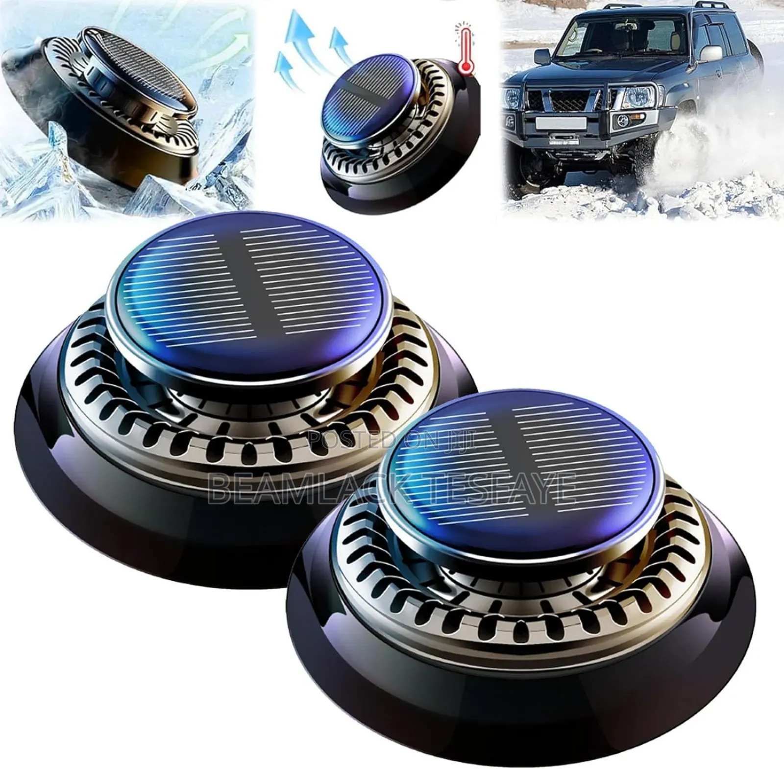 Car Solar Vortex Aromatherapy