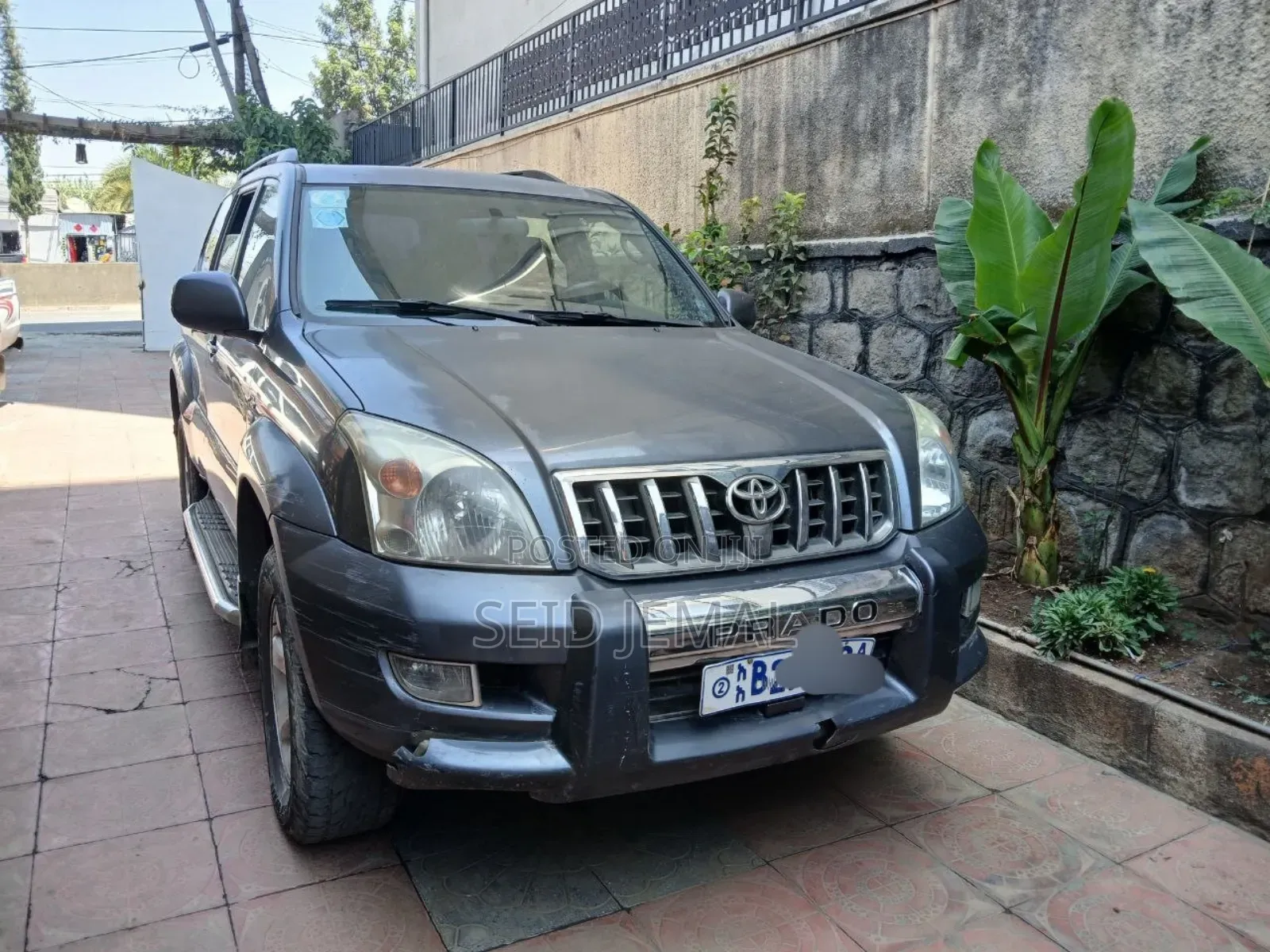 Toyota Land Cruiser Prado 2008 Gray