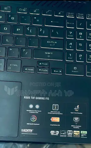 New Laptop Asus TUF Gaming A15 16GB Intel Core i7 SSD 512GB