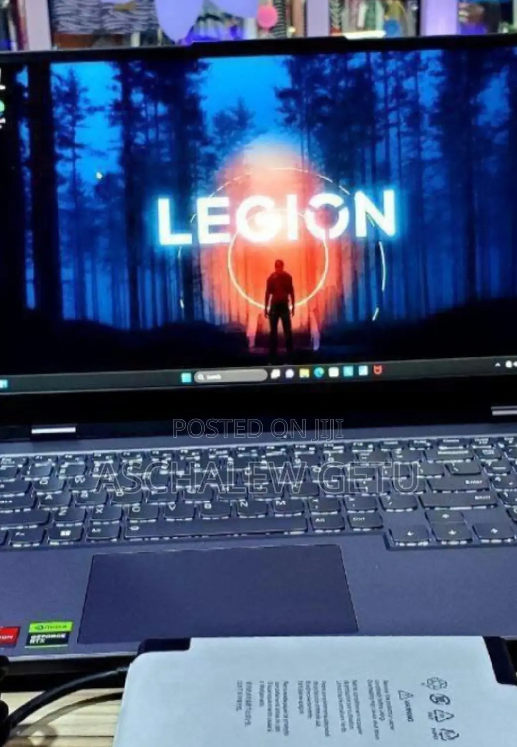 New Laptop Lenovo Legion 5 16GB AMD Ryzen 7 SSD 512GB