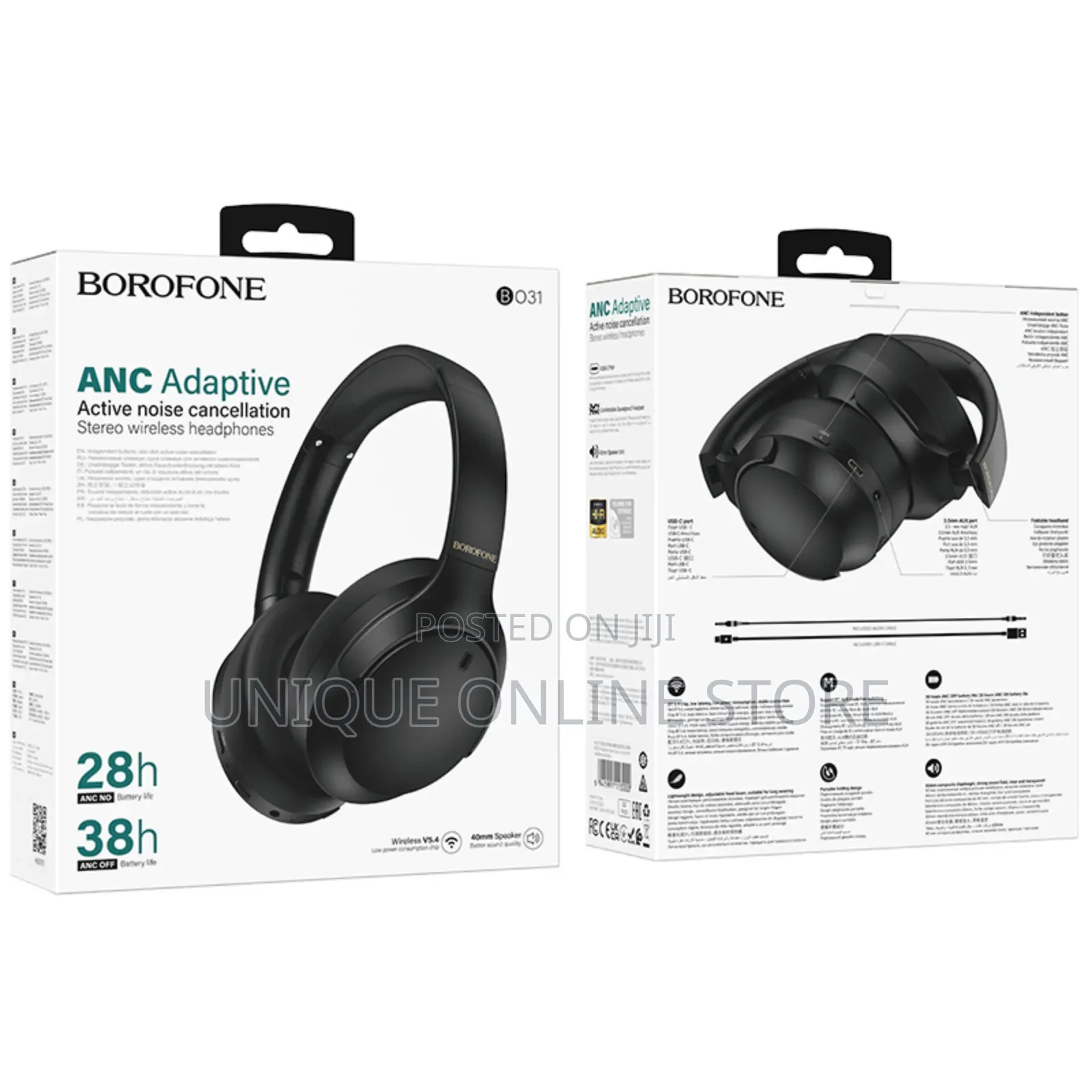 Borofone Anc Adaptive Headset