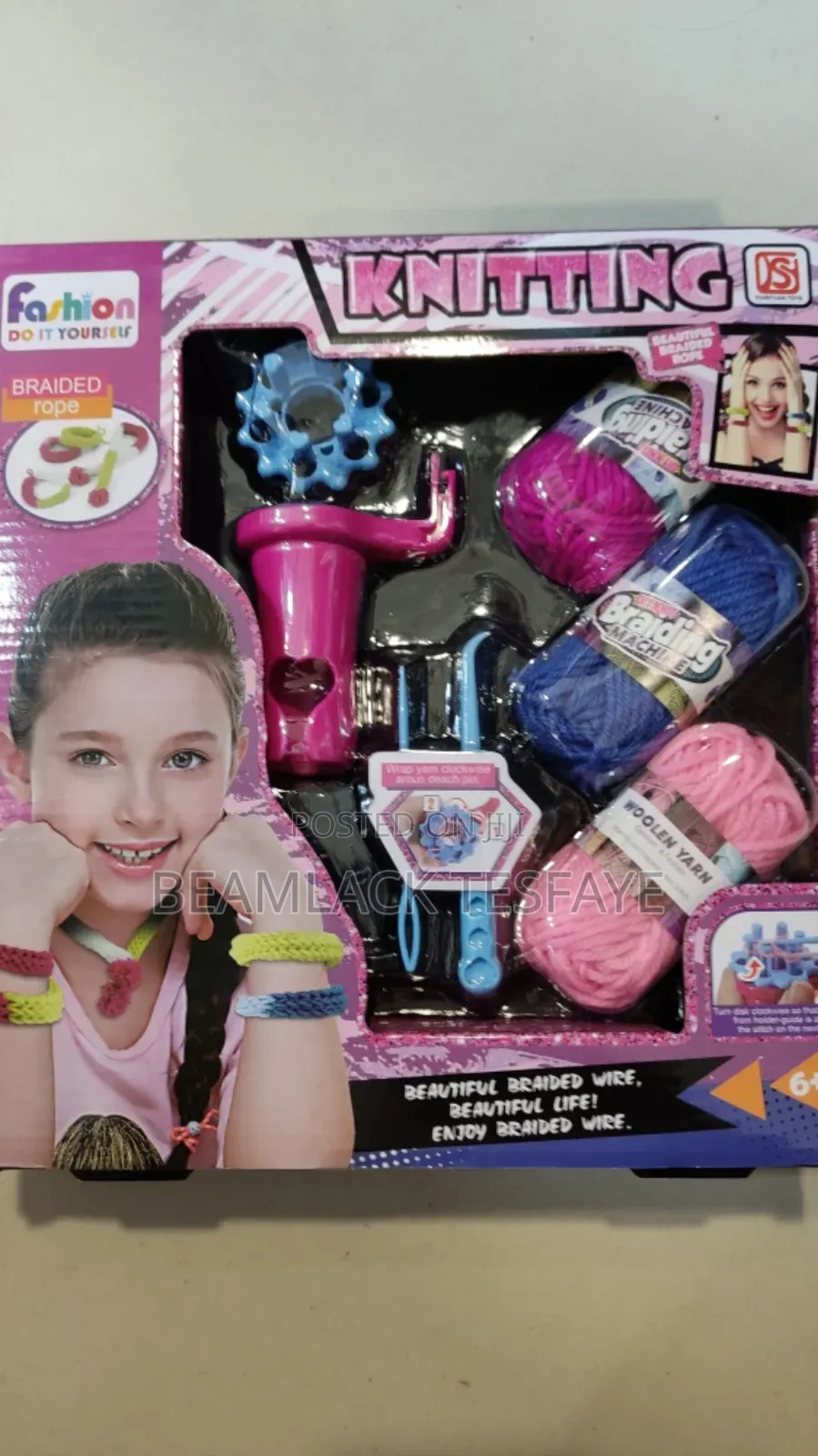 Knitting And Braiding Kit